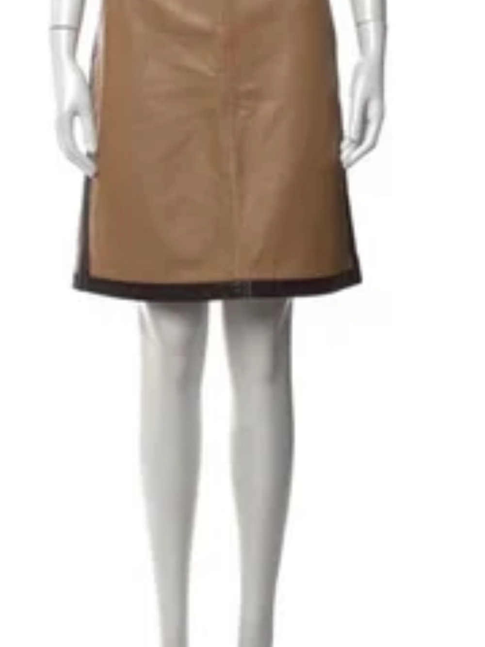 Saks Fifth Avenue Leather Mini Skirt